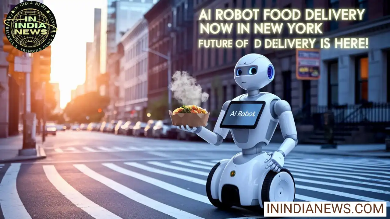 AI Robot Food Delivery Now in New York – Future of Food Delivery is Here!